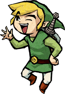 official art of link