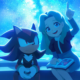 official art of shadow and maria